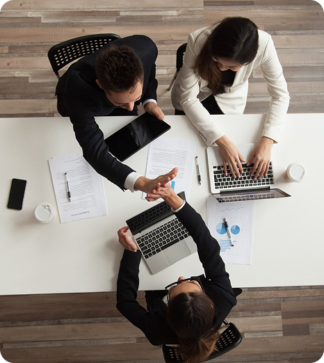 Consulting Team Working